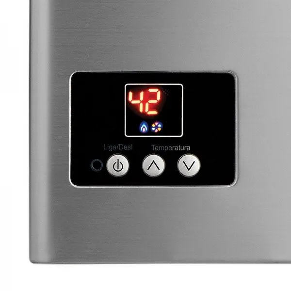 Aquecedor de Água a Gás LZ 1600 DE-I GN Digital 15 L/Min, INOX - Imagem 2