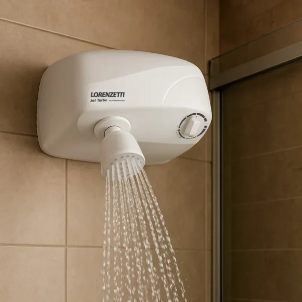 Ducha Jet Turbo Multitemperaturas 7800W, 7540401, Branco, Pequeno - Imagem 3